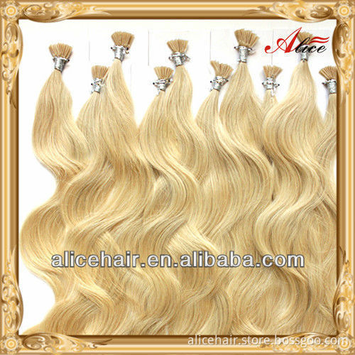 Wholesale price remy flat tip remy hair extension